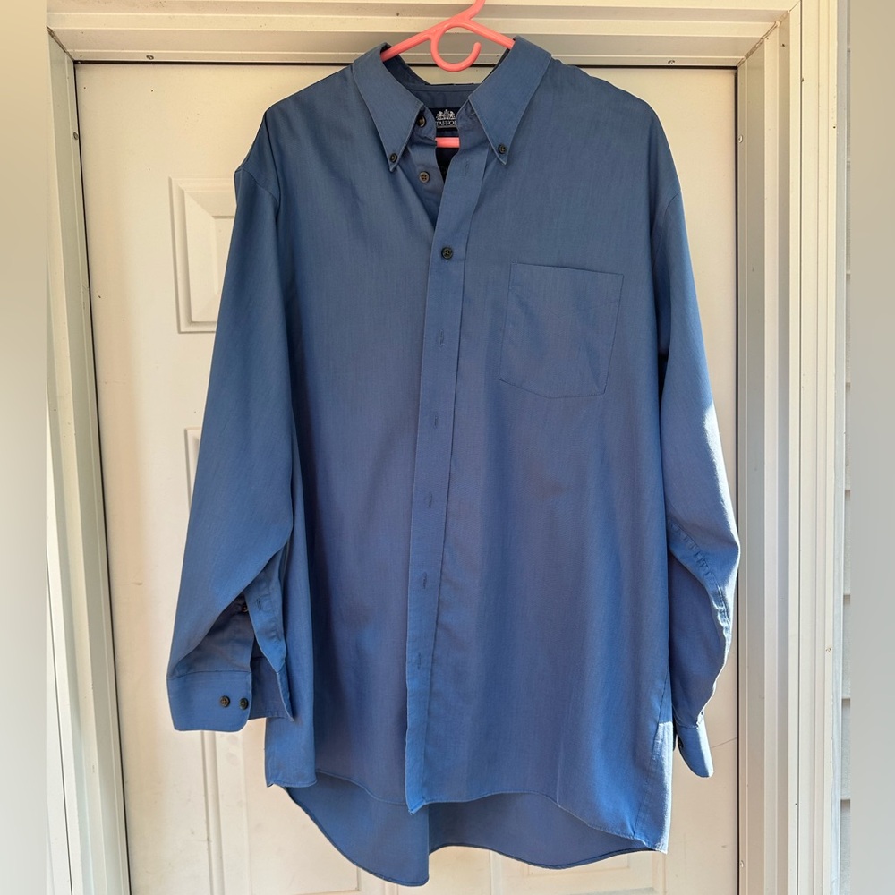 Men’s Fitted Dress Button Down Long Sleeve